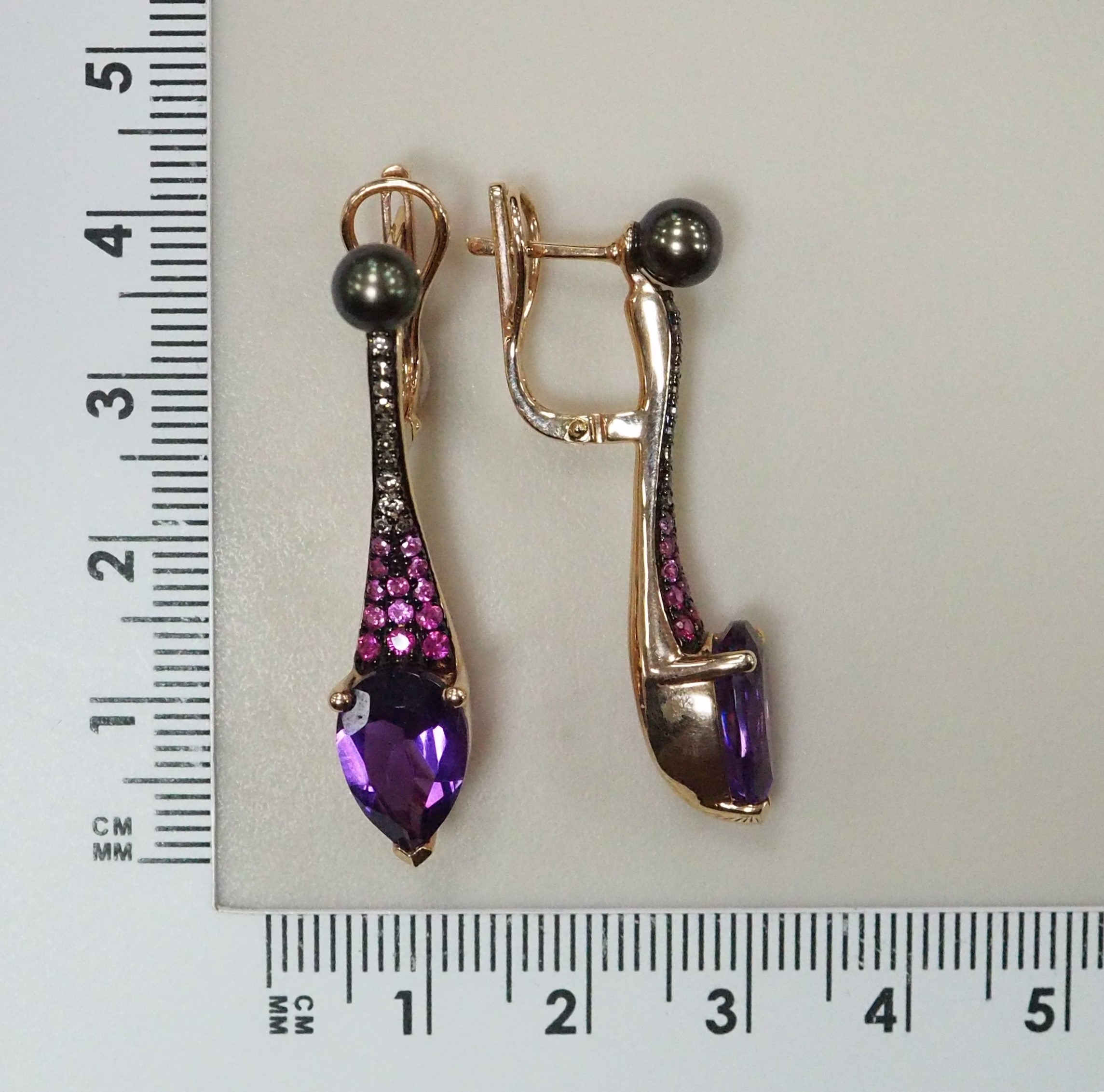 10511-000900 Серьги (Au 585)